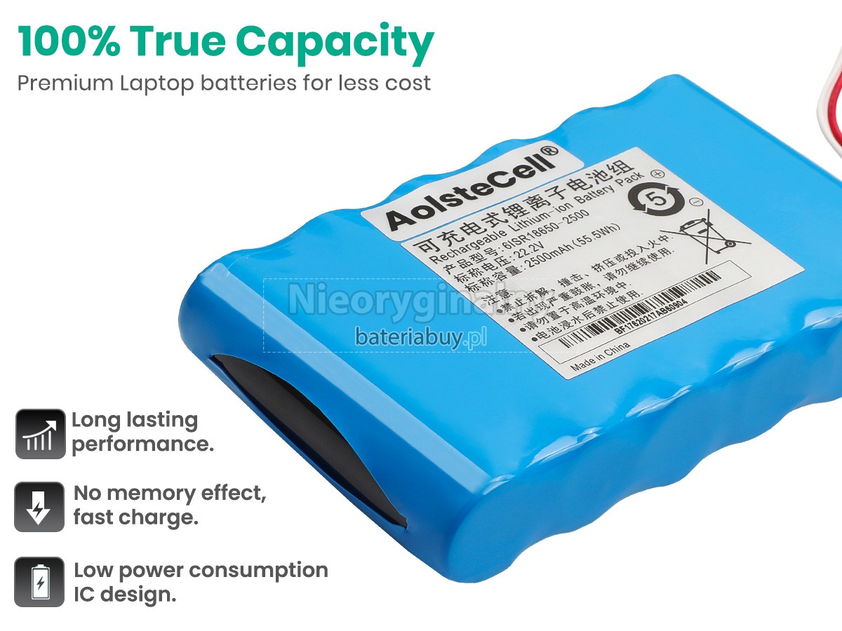 Tineco 6ISR18650-2500 bateria