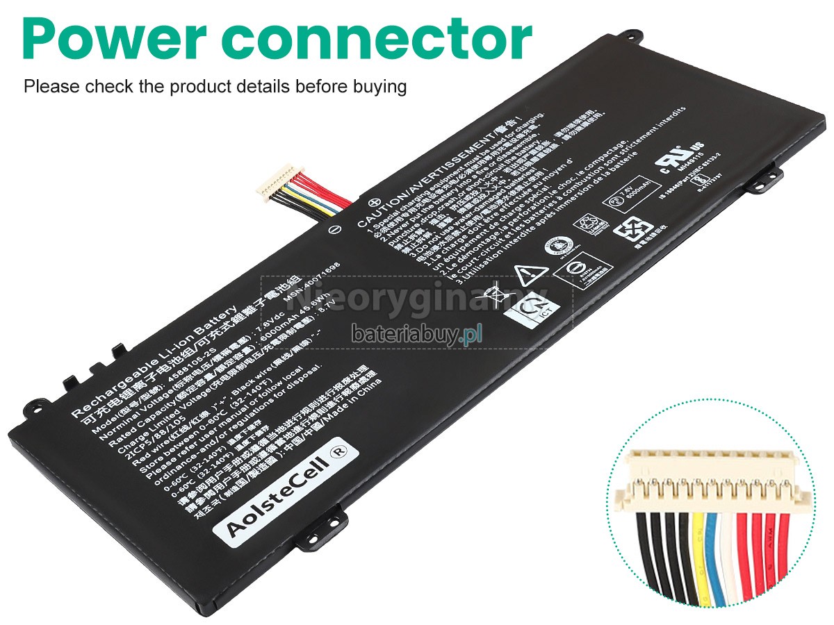 Toshiba Satellite C50D-B-115 bateria