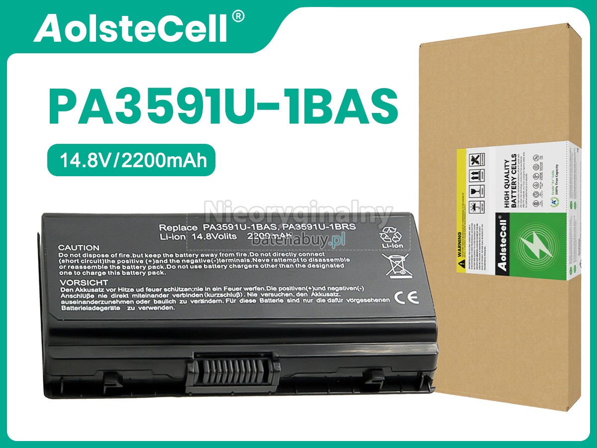 Toshiba PA3591U-1BRS bateria