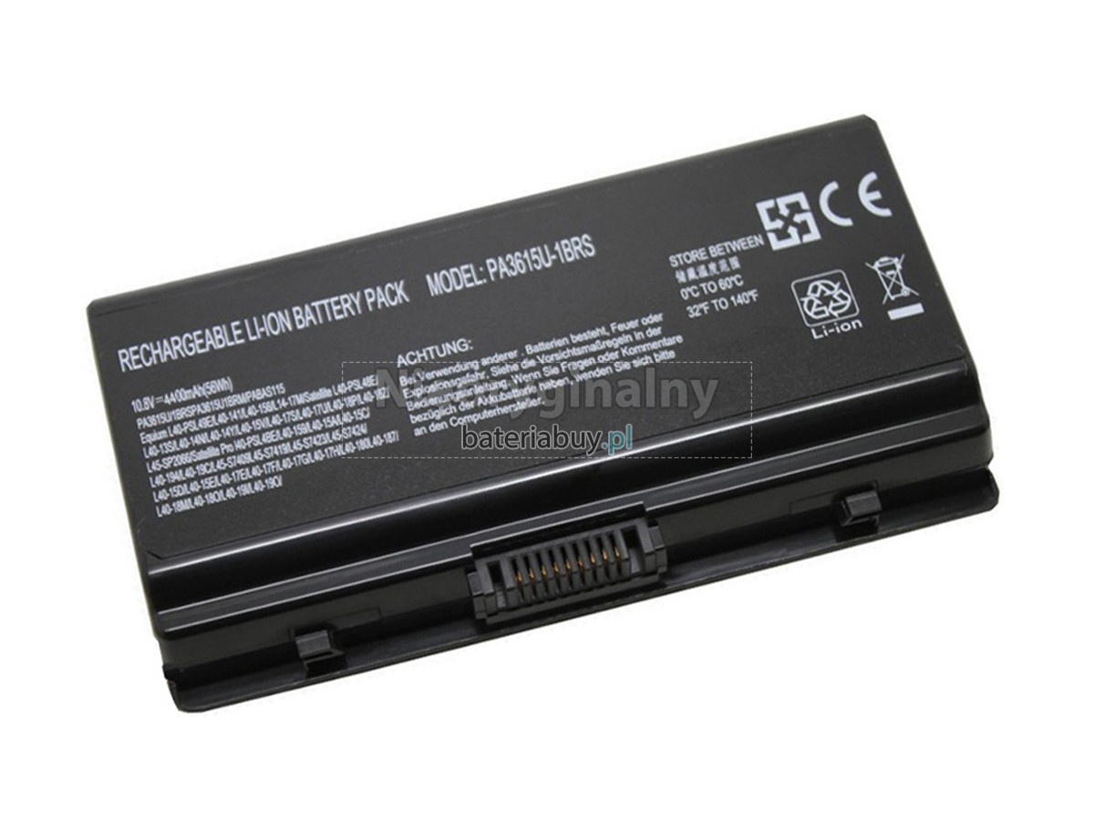 Toshiba Satellite L40-194 bateria